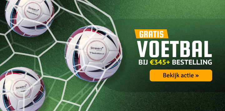 Scoor een gratis voetbal bij je bestelling