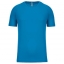 Functioneel sportshirt aqua blue,3xl