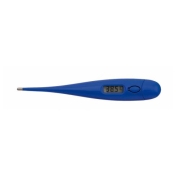 Kunststoffen thermometer blauw
