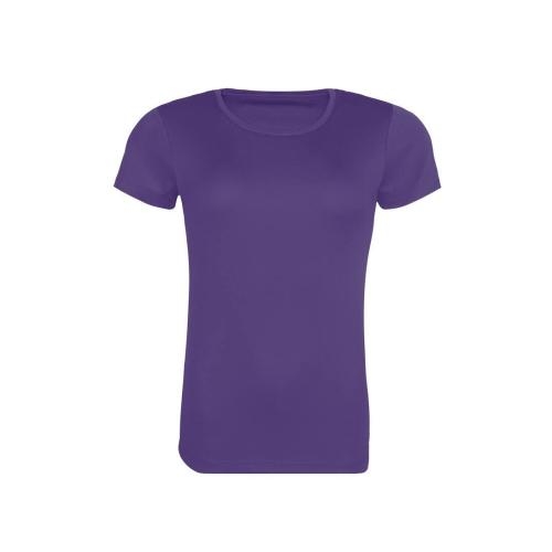 AWDis Cool Recycled T-Shirt dames paars,l