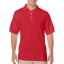 Gilden dryblend adult jersey polo rood,l