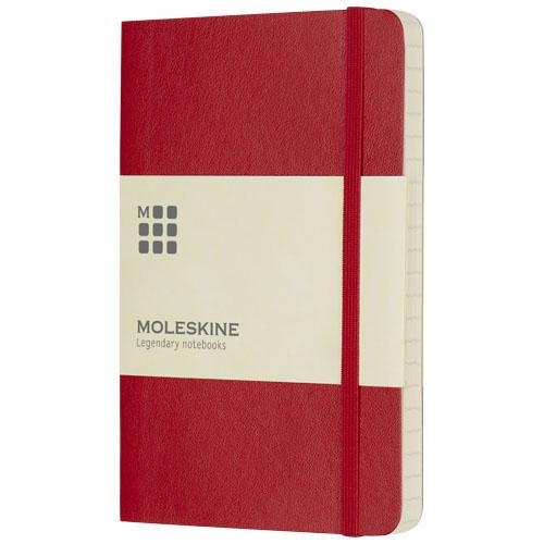 Moleskine Classic PK softcover notitieboek scarlet rood
