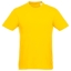 Heros unisex t-shirt met korte mouwen geel,l