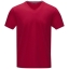 Kawartha V-hals t-shirt rood,l