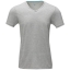 Kawartha V-hals t-shirt grijs gemeleerd,l