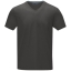 Kawartha V-hals t-shirt stormgrijs,3xl