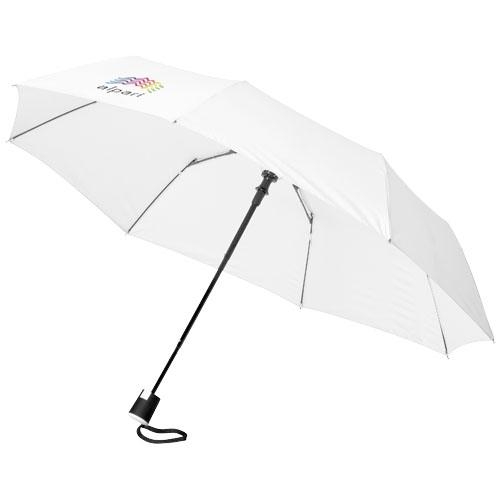 21 inch 3 sectie automatische paraplu Wali