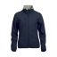 Basic softshell jacket dames dark navy,3xl