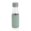 Ukiyo glazen hydratatie-trackingfles met sleeve groen