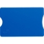 Kunststof kaarthouder met RFID bescherming kobaltblauw