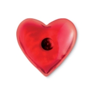 Handwarmer in hartvorm rood