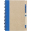 A5 recycle notitieboekje met pen lichtblauw
