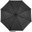 190T polyester automatische paraplu zwart