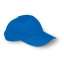 Katoenen promotie cap koningsblauw