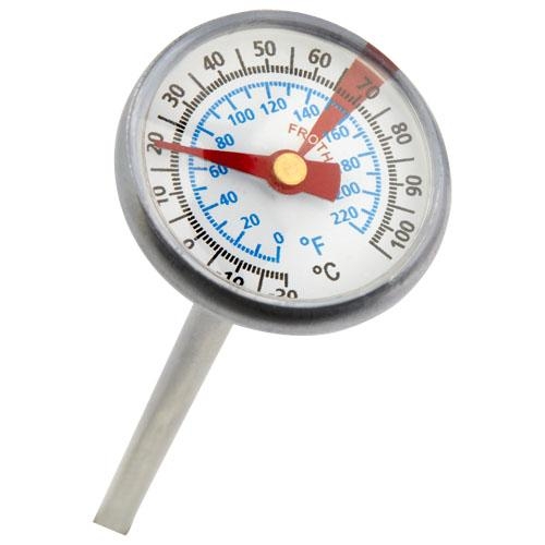 Met thermometer voor barbecue zilver