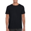 Gildan Softstyle T-shirt zwart,l