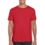 Gildan Softstyle T-shirt rood,l