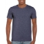 Gildan Softstyle T-shirt heather navy,l