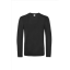 Trendy longsleeve shirt zwart,3xl