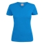 Printer Heavy V Lady T-Shirt oceaan blauw,l