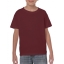 Gildan heavyweight kinder T-shirt maroon,l