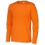 Longsleeve shirt man oranje,3xl
