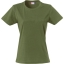 Basic dames shirt army green,l