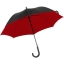 Automatische paraplu 190T rood