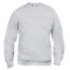 Basic roundneck sweater ash,3xl