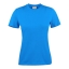 Printer Heavy t-shirt Lady ocean blue,l