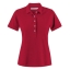 Sunset dames polo rood,l