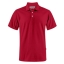 Sunset heren polo rood,l