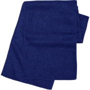 Polyester fleece sjaal blauw