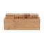 Bureaukalender bamboo hout