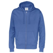 Cottover full zip hoodie heren blauw,3xl