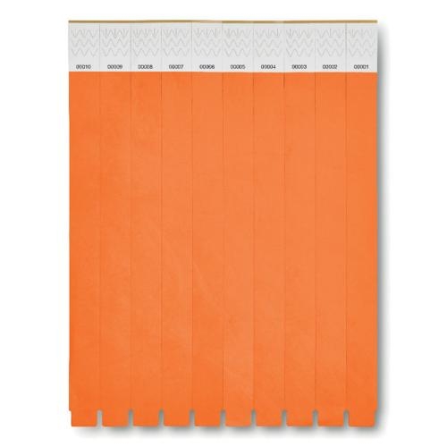 Event armbandjes (per 10 stuks) oranje