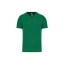 Heren sport T-shirt V-hals kelly green,3xl