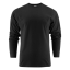 Heavy T-shirt Longsleeve zwart,5xl