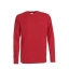 Heavy T-shirt Longsleeve rood,3xl