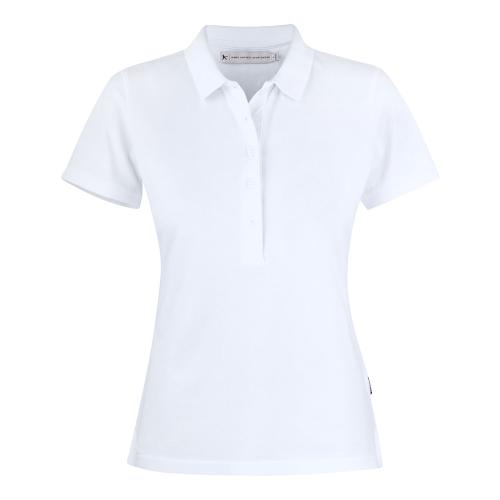 Sunset dames polo wit,l