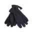 Gerecyclede handschoenen van fleece en Thinsulate navy,s/m