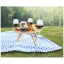 Soll opvouwbare picknicktafel naturel