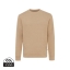Iqoniq Denali sweater ongeverfd bruin,2xs
