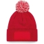 Snowstar® patch beanie classic red/off white