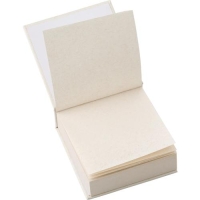 Gerecycled melkpak notitieblok Thalassa off white