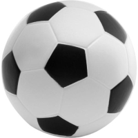 Anti stress voetbal zwart/wit
