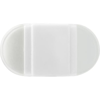 Puntenslijper met gum wit