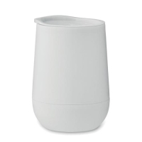 Dubbelwandige to-go beker 300 ml wit