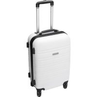 Trolley 4 wielen 18'/46 cms wit