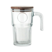 Glazen mok 450 ml Vitrio jar transparant
